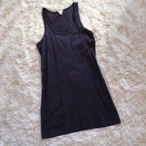 J. Crew Ringspun Cotton Tank Dress